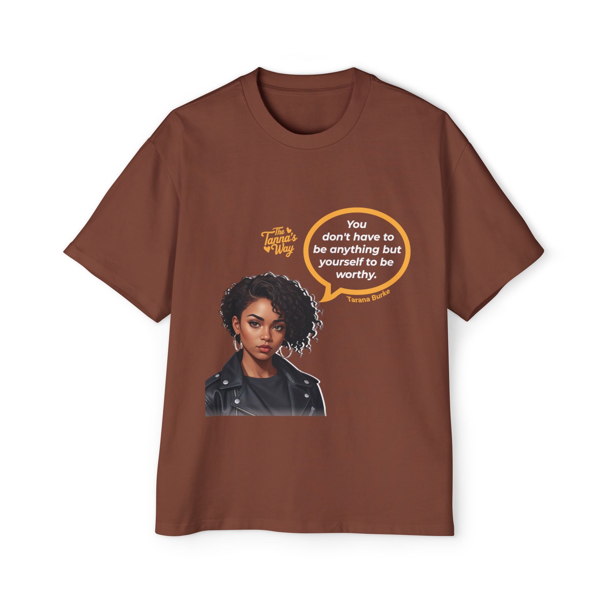 Tarana Burke | Men's Heavy Oversized Tee